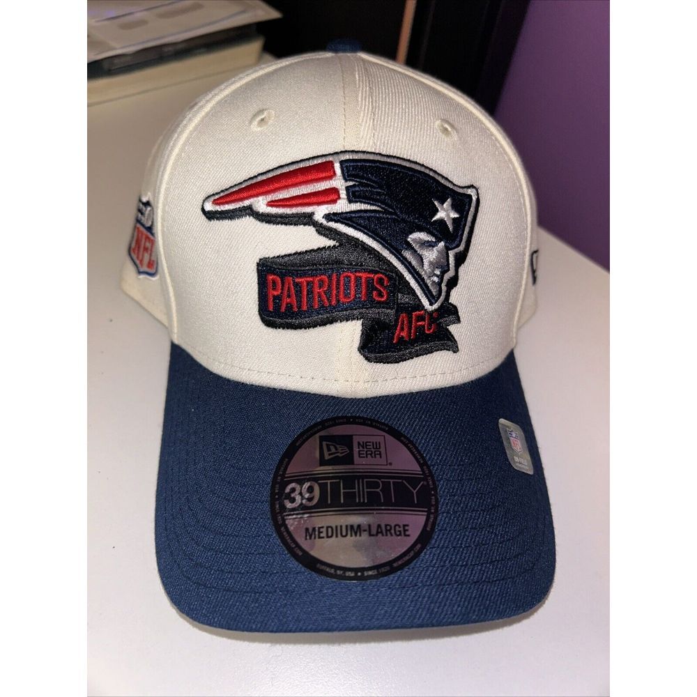 New Era New England Patriots Sideline 39THIRTY Stretch Fit Cap Hat M/L‎